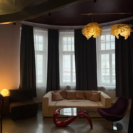 Artistic Loft-style With Mezzanine Warszawa