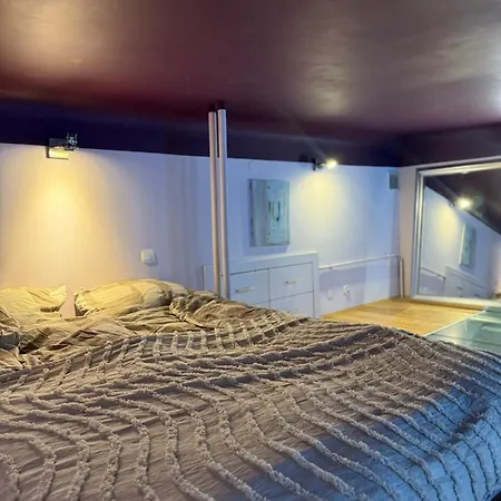 Artistic Loft-style With Mezzanine דירה